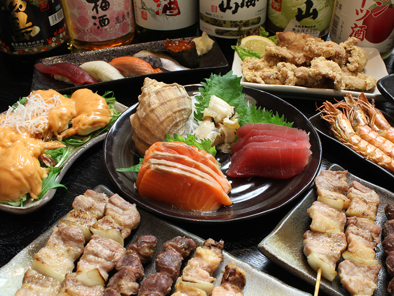 やき鳥 澄川店 苫小牧で飲み会 ご宴会なら旬の鮮魚や串焼きを満喫できる やき鳥 澄川店 へ